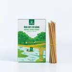 Ống Hút Cỏ Bàng GREENLIFE - Hộp 100 ống - Size 15cm - Ảnh 2