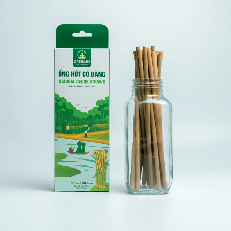 ống hút cỏ bàng