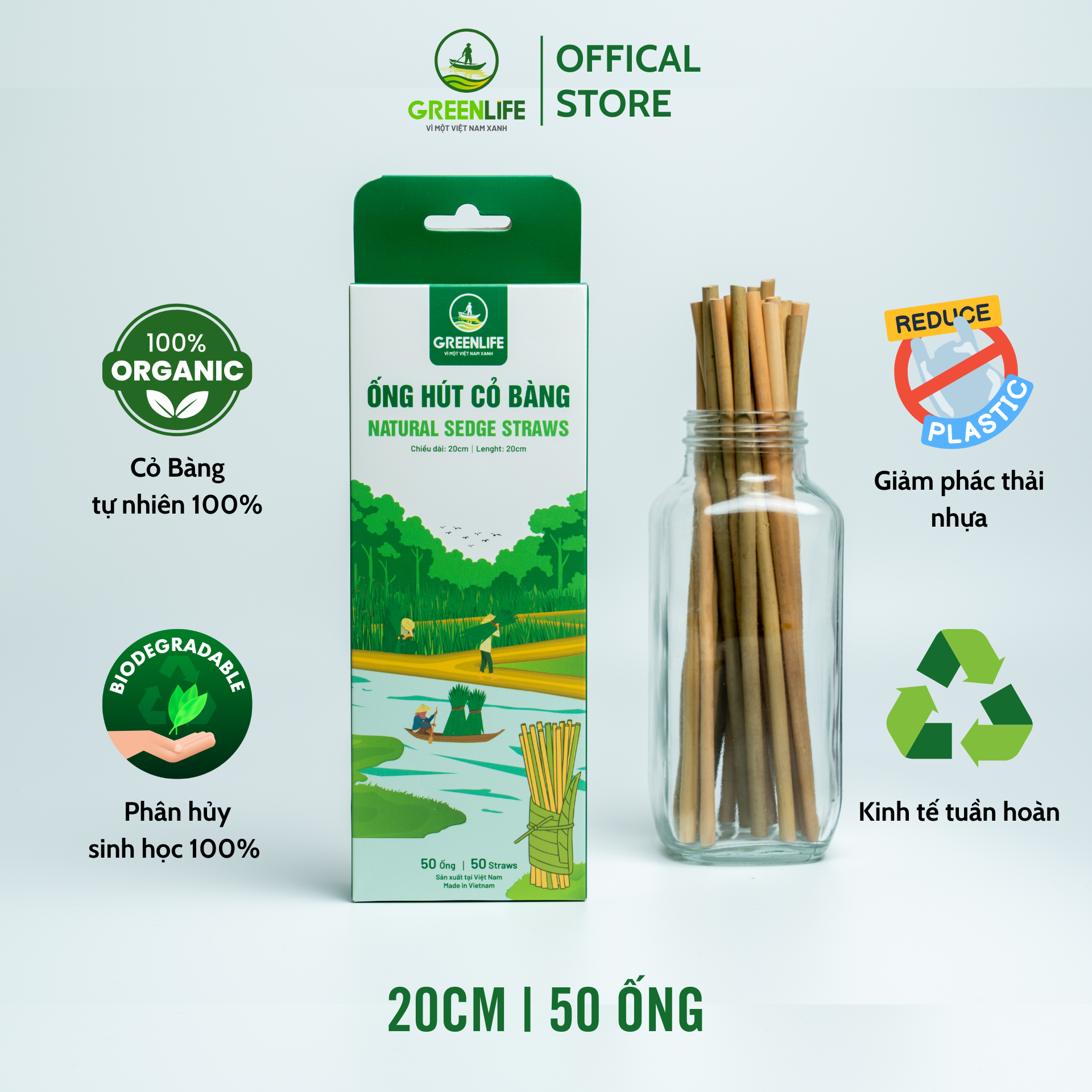 Chuyên cung cấp ống hút cỏ cho quán cafe, nhà hàng 33 ống hút cỏ bàng