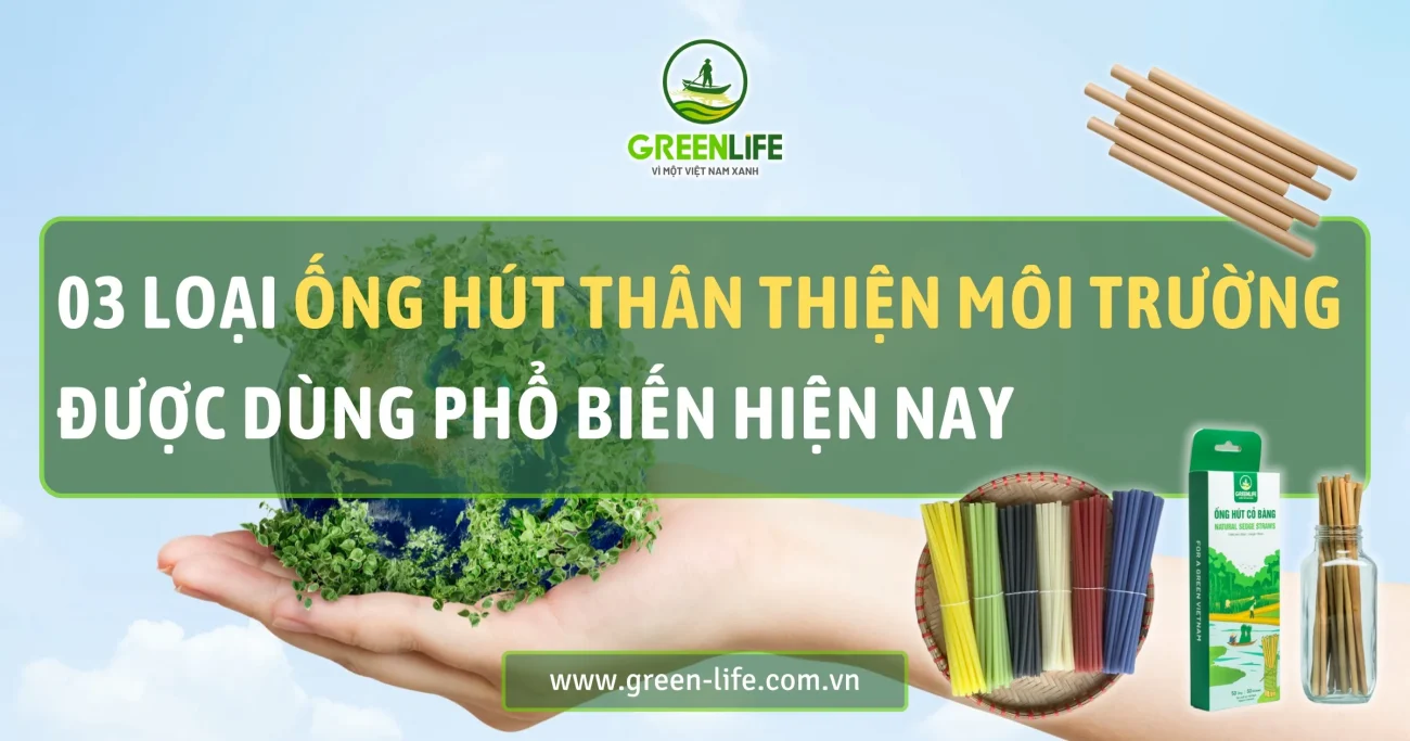 ống hút thân thiện môi trường