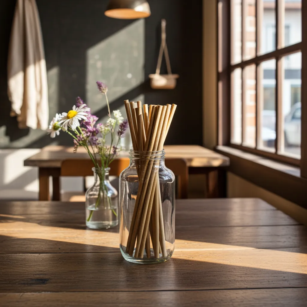 Vietnam Biodegradable Straws: Exporting Sustainability to the Global Market 11 mua ống hút cỏ bàng, ống hút cỏ bàng, ống hút cỏ